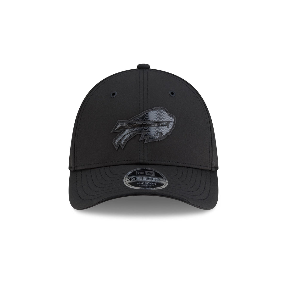 Buffalo Bills 2026 Sideline Black 39THIRTY M-Crown Stretch Fit Hat