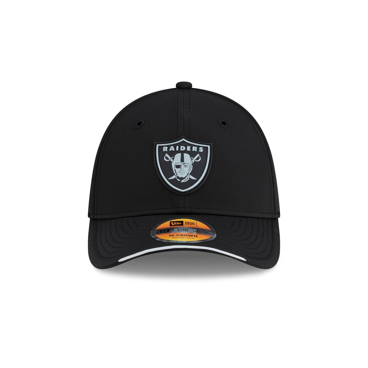 Las Vegas Raiders 2026 Sideline 39THIRTY M-Crown Stretch Fit Hat
