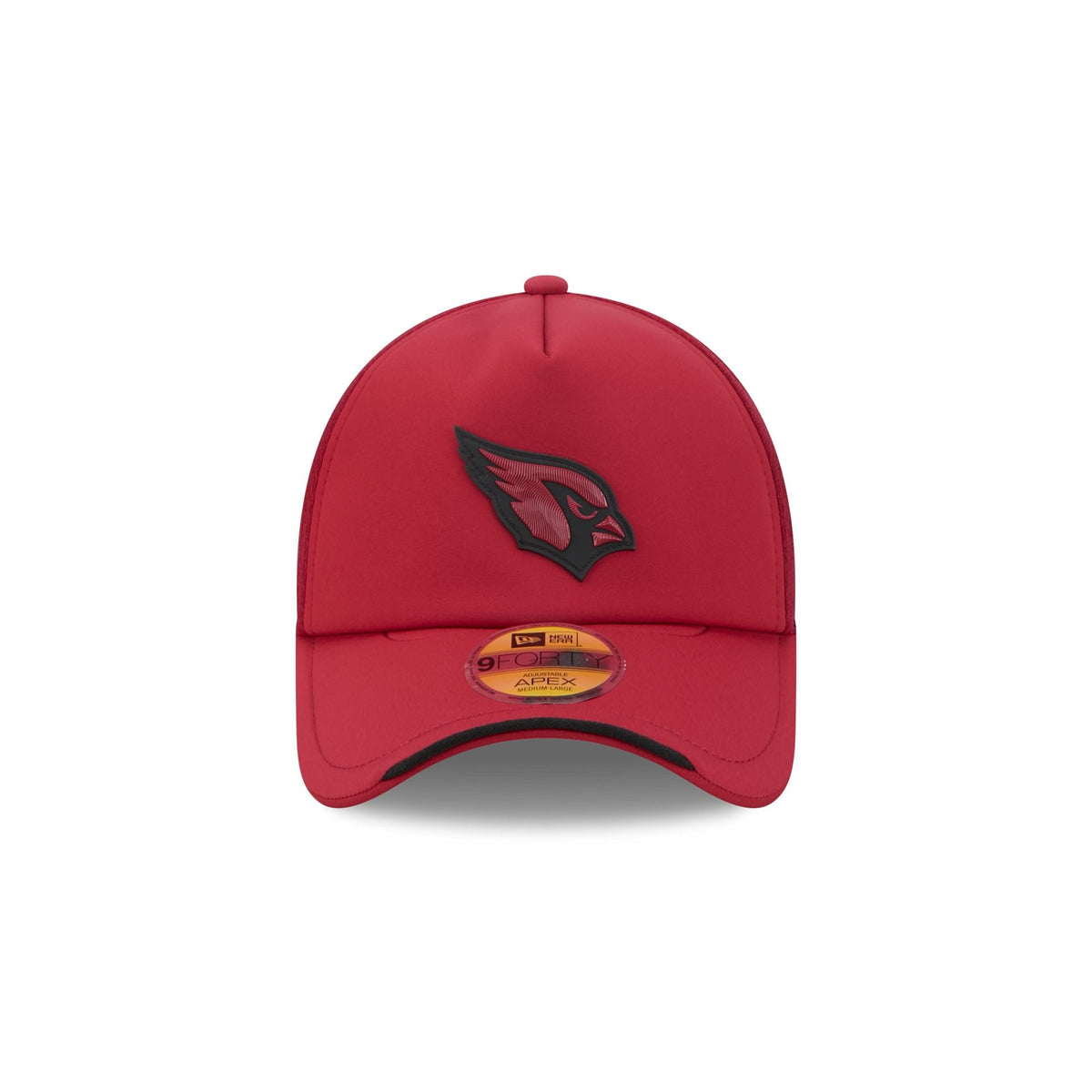 Arizona Cardinals 2026 Sideline 9FORTY APEX Trucker Hat