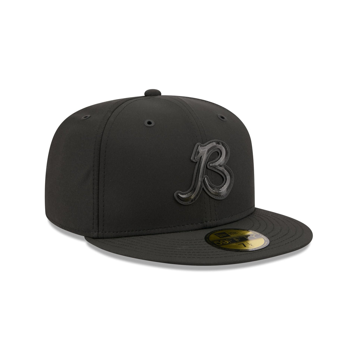 Chicago Bears 2026 Sideline Black 59FIFTY Fitted Hat