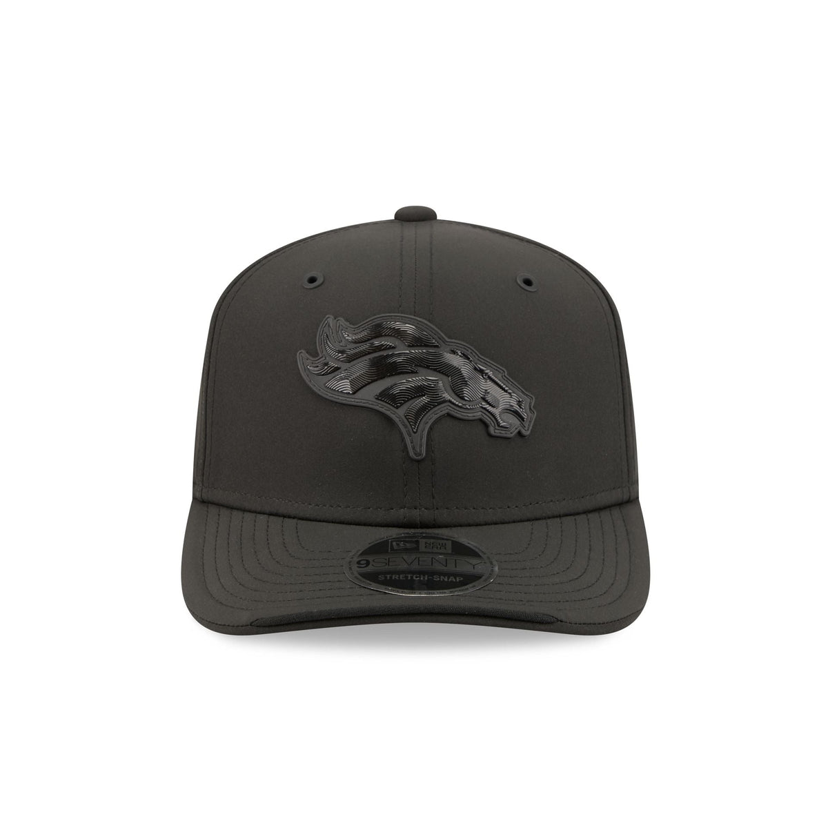 Denver Broncos 2026 Sideline Black 9SEVENTY Stretch-Snap Hat