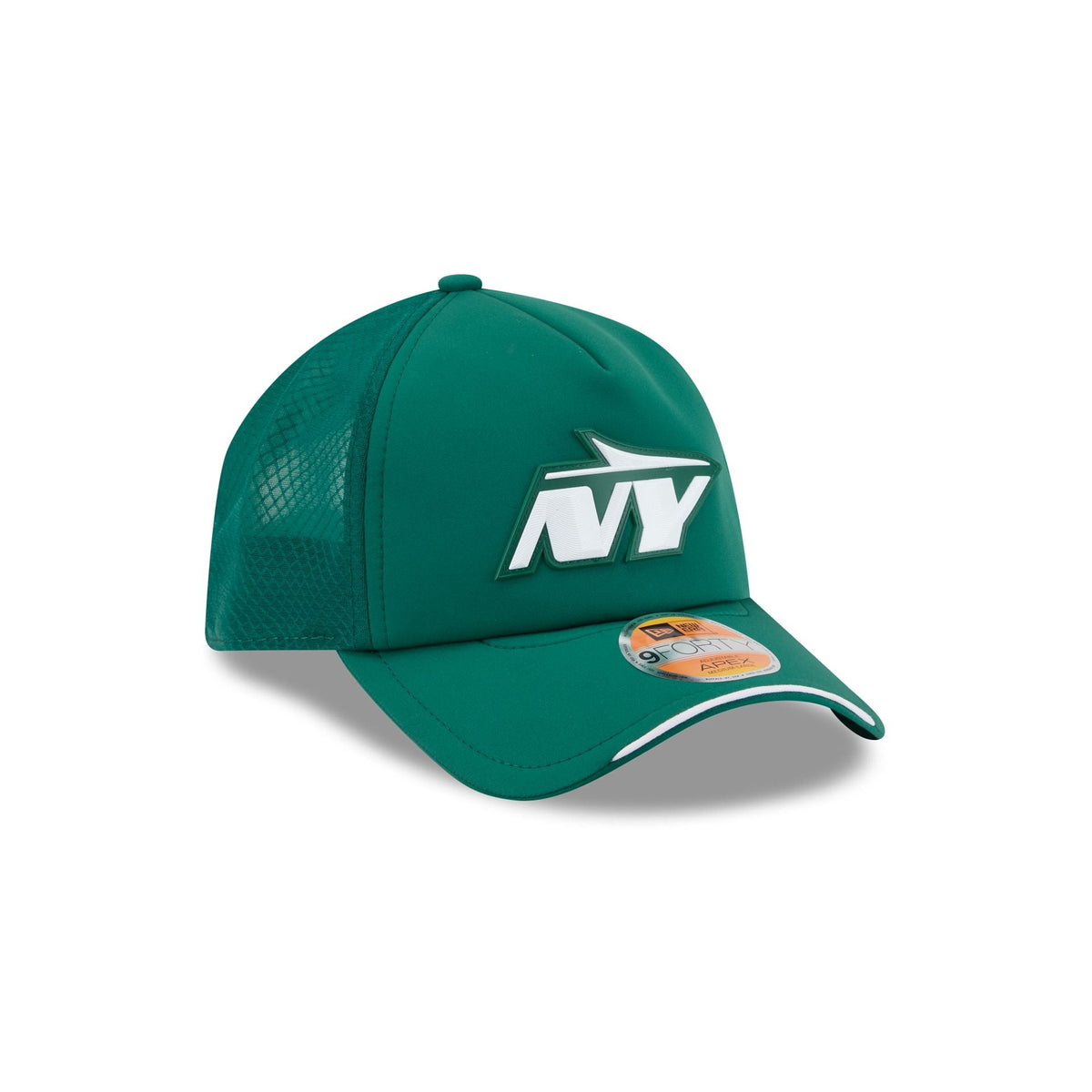 New York Jets 2026 Sideline 9FORTY APEX Trucker Hat