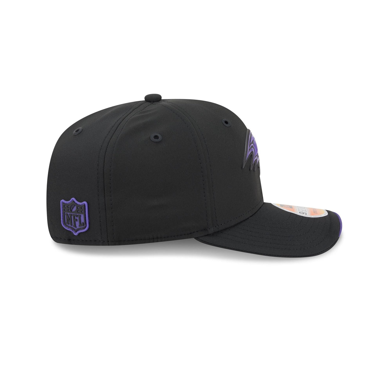 Baltimore Ravens 2026 Sideline 9SEVENTY Stretch-Snap Hat