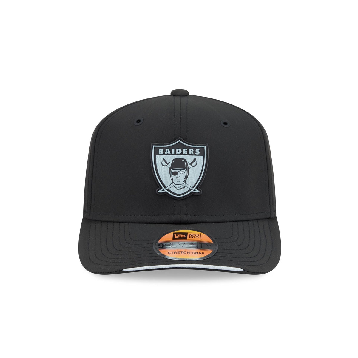 Las Vegas Raiders 2026 Sideline Historic 9SEVENTY Stretch-Snap Hat