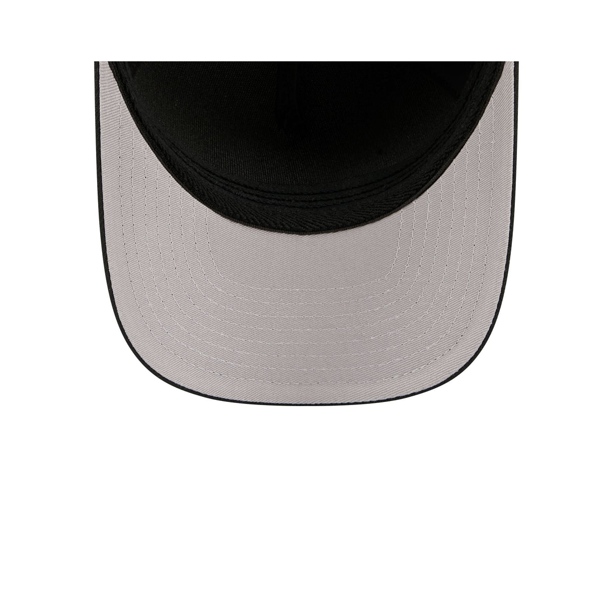 Pittsburgh Steelers Poly Black & White 39THIRTY M-Crown A-Frame Stretch Fit Hat