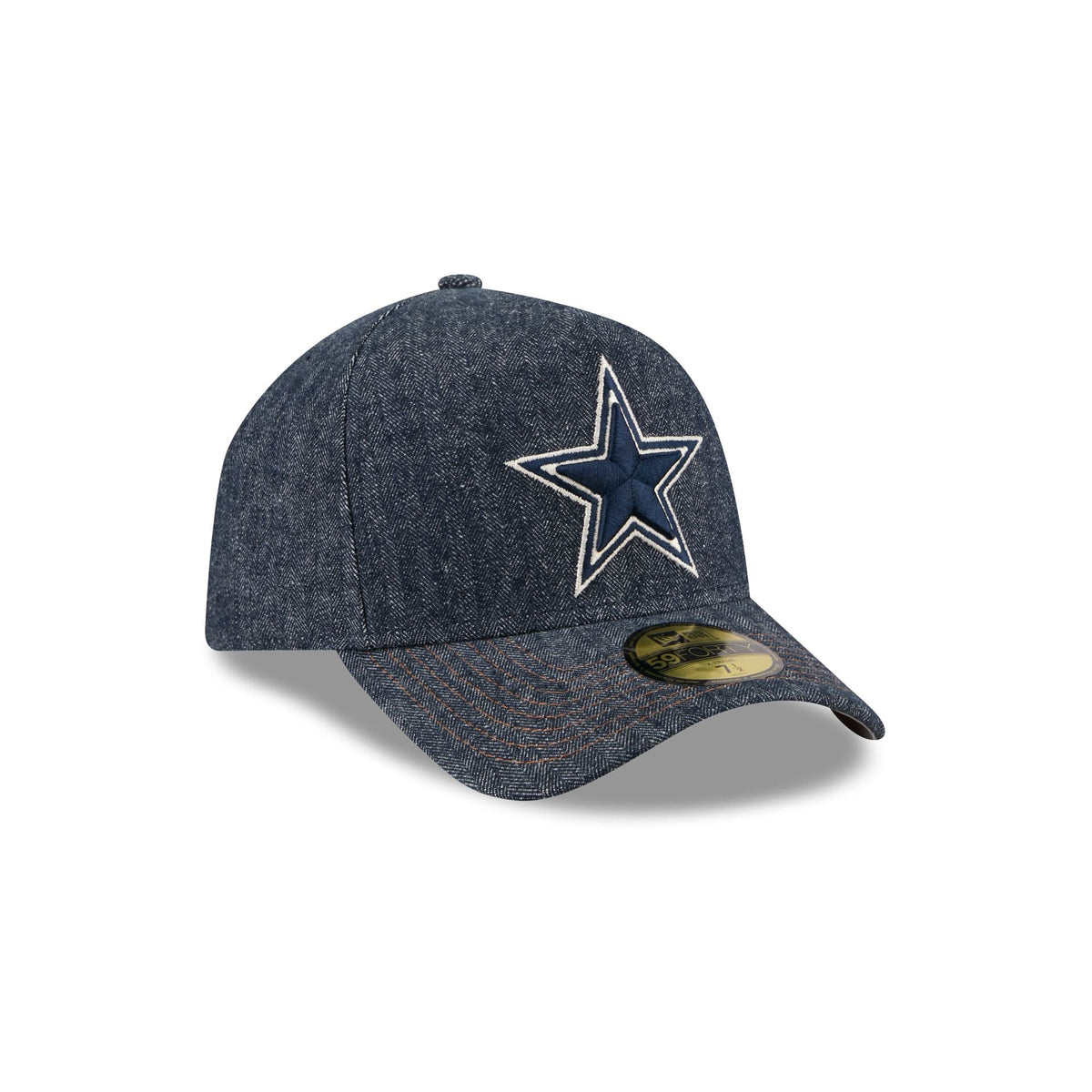 Dallas Cowboys Denim 59FORTY A-Frame Fitted Hat