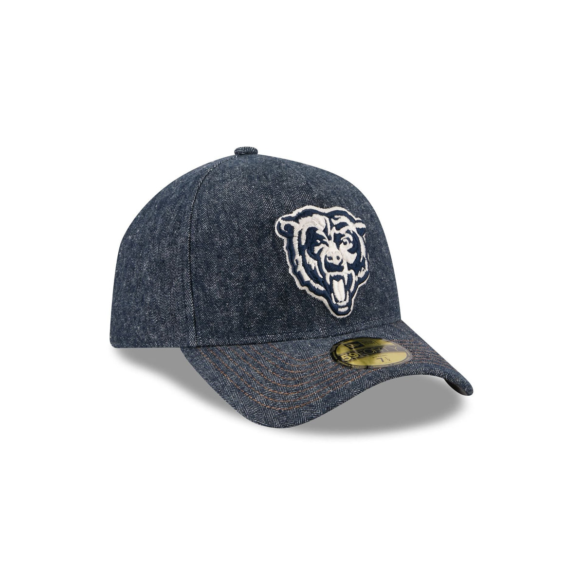 Chicago Bears Denim 59FORTY A-Frame Fitted Hat