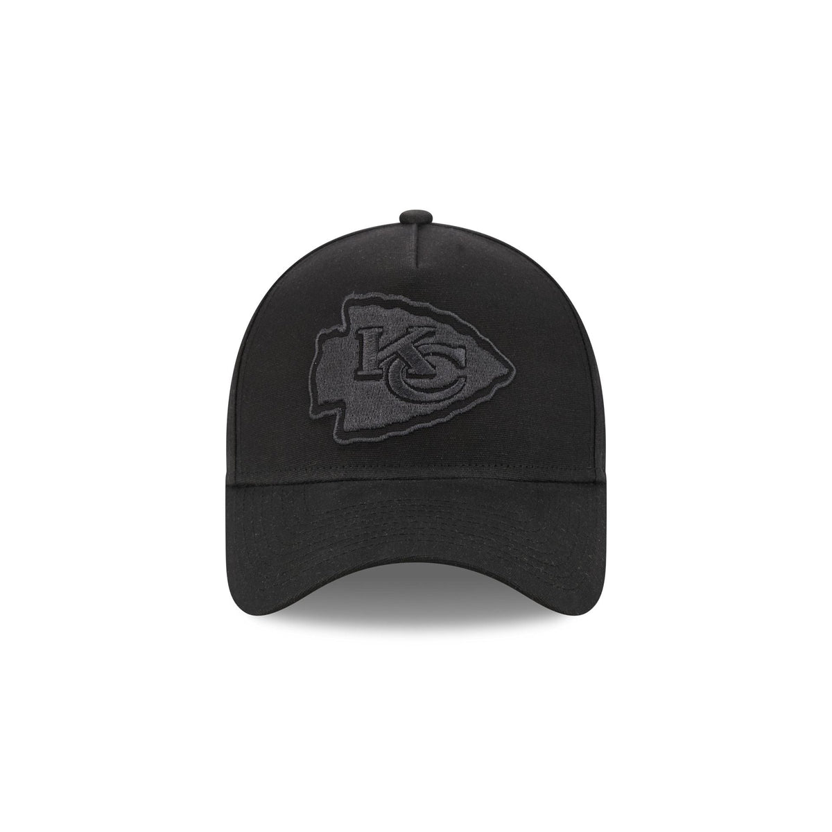 Kansas City Chiefs Waxed Canvas Black 59FORTY A-Frame Fitted Hat
