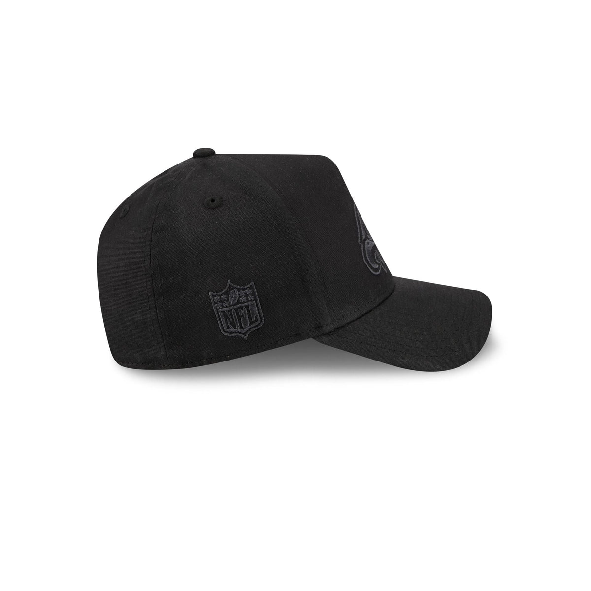Philadelphia Eagles Waxed Canvas Black 59FORTY A-Frame Fitted Hat