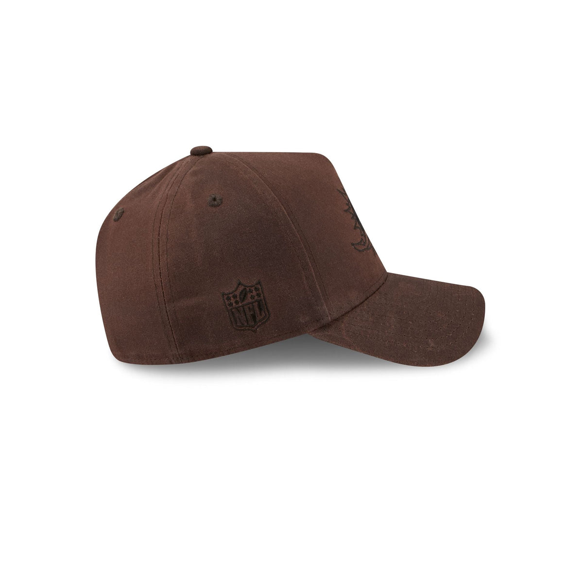 Miami Dolphins Waxed Canvas Brown 59FORTY A-Frame Fitted Hat
