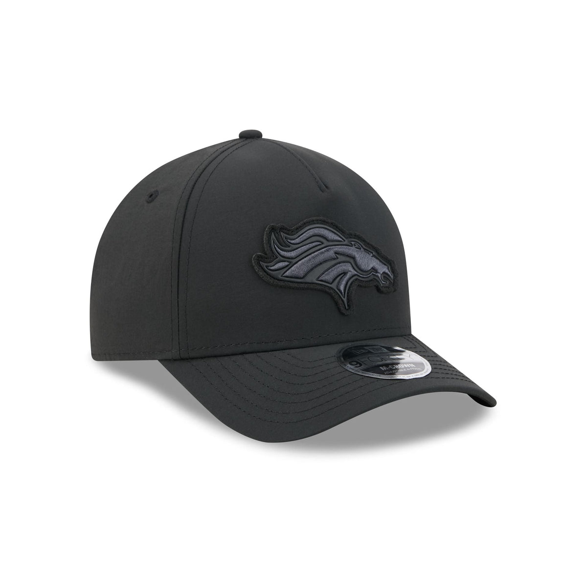 Alpha Industries x Denver Broncos Nylon Black 9FORTY M-Crown A-Frame Snapback Hat