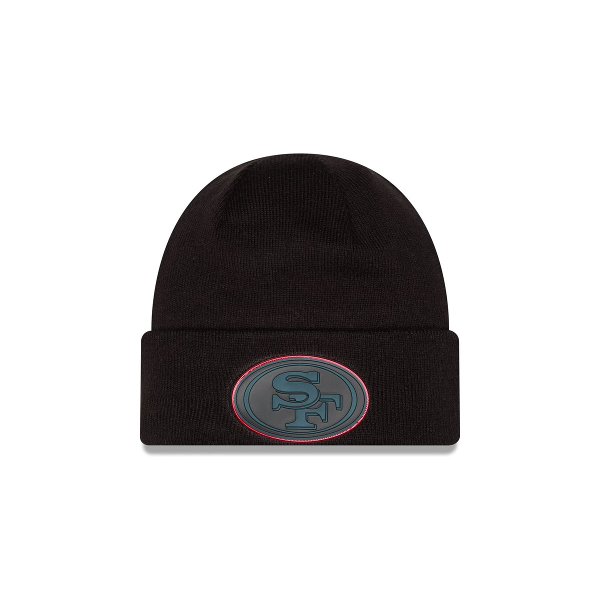 San Francisco 49ers All Black Beanie Hat