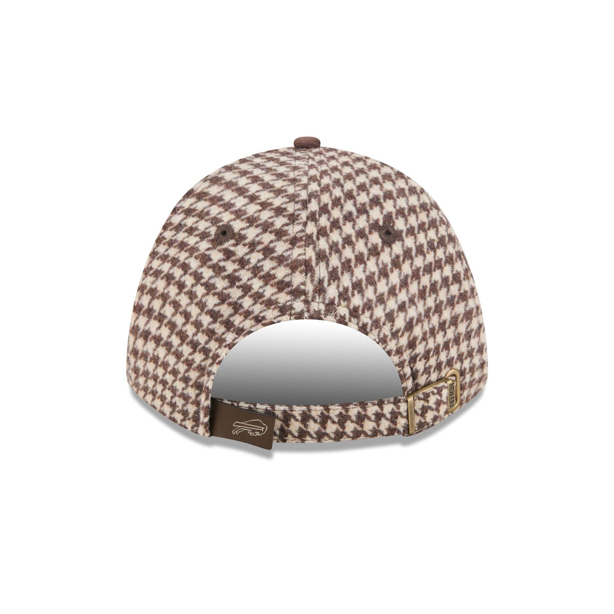Buffalo Bills Brown Houndstooth Women's 9FORTY M-Crown Adjustable Hat