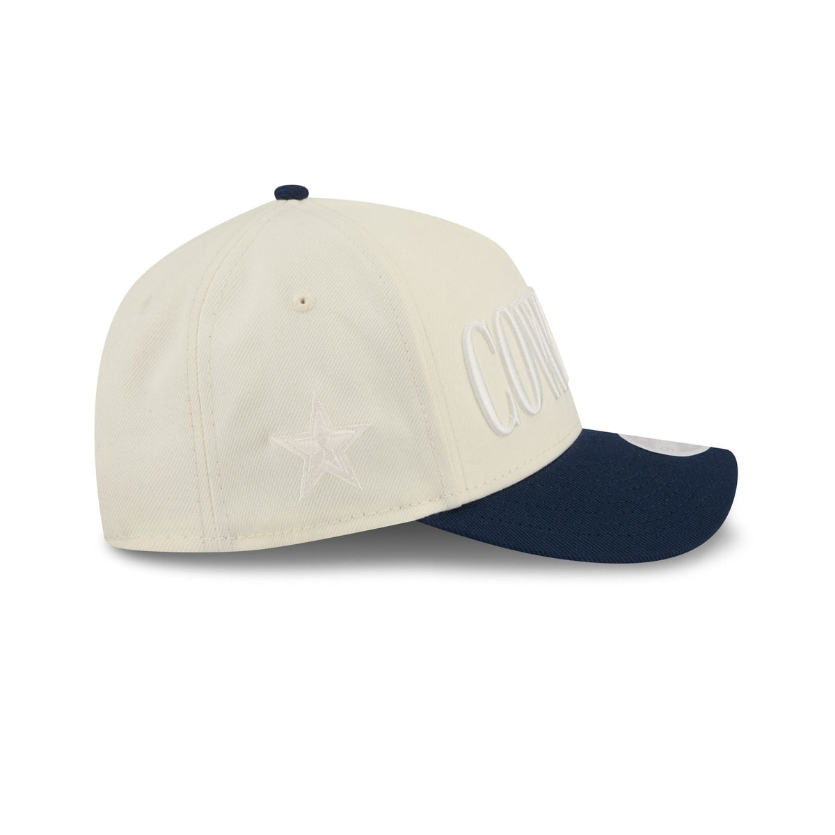 Dallas Cowboys Two Tone Chrome Women's 9FORTY M-Crown A-Frame Snapback Hat