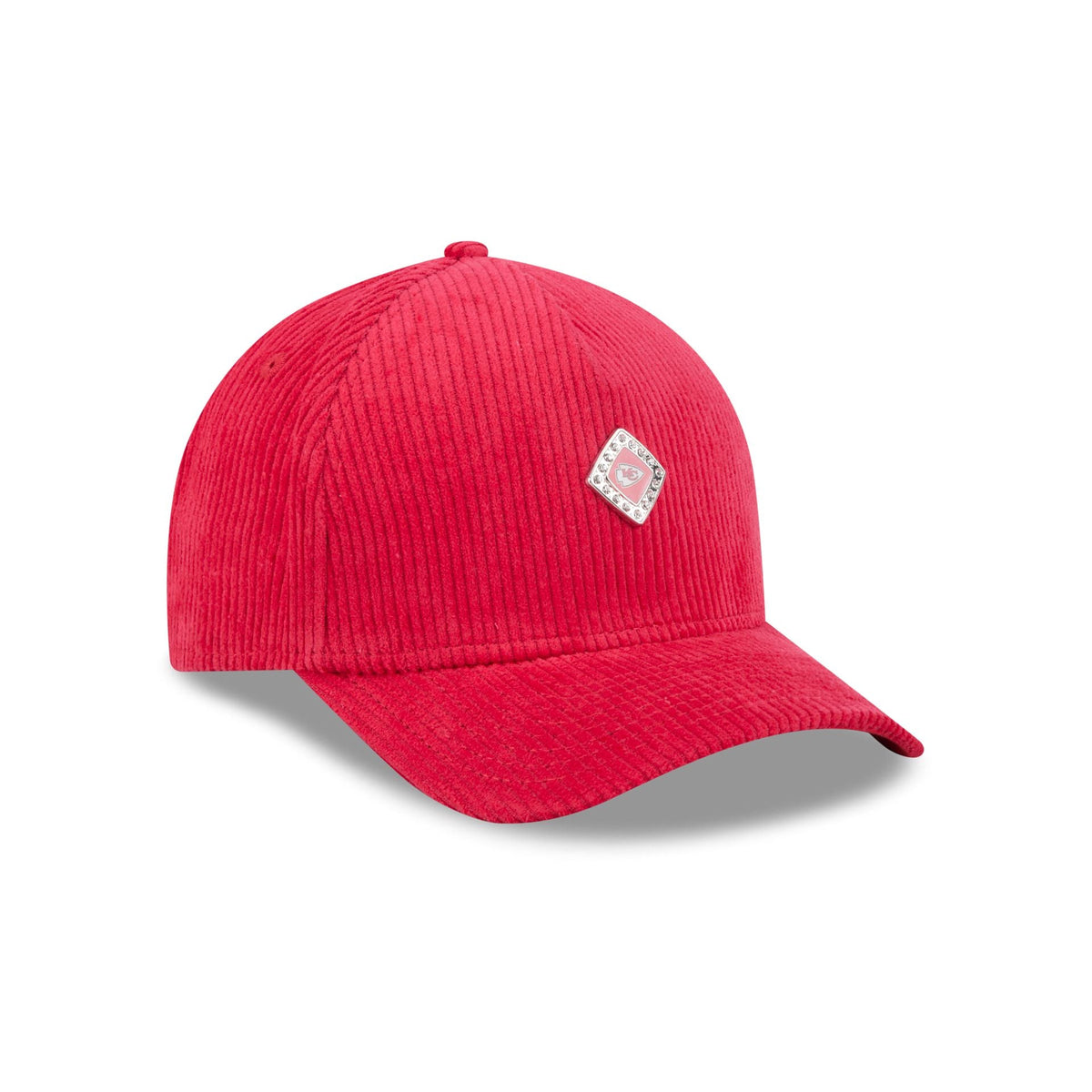 Kansas City Chiefs Corduroy Glam Women's 9FORTY M-Crown A-Frame Adjustable Hat