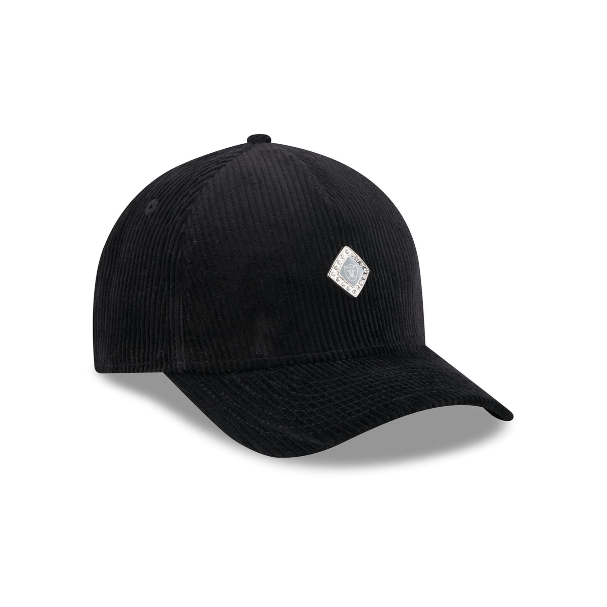 Las Vegas Raiders Corduroy Glam Women's 9FORTY M-Crown A-Frame Adjustable Hat
