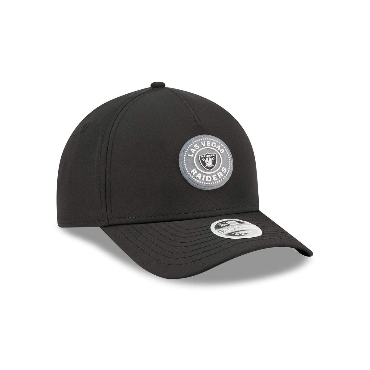 Las Vegas Raiders Glitter Patch Women's 9FORTY M-Crown A-Frame Snapback Hat