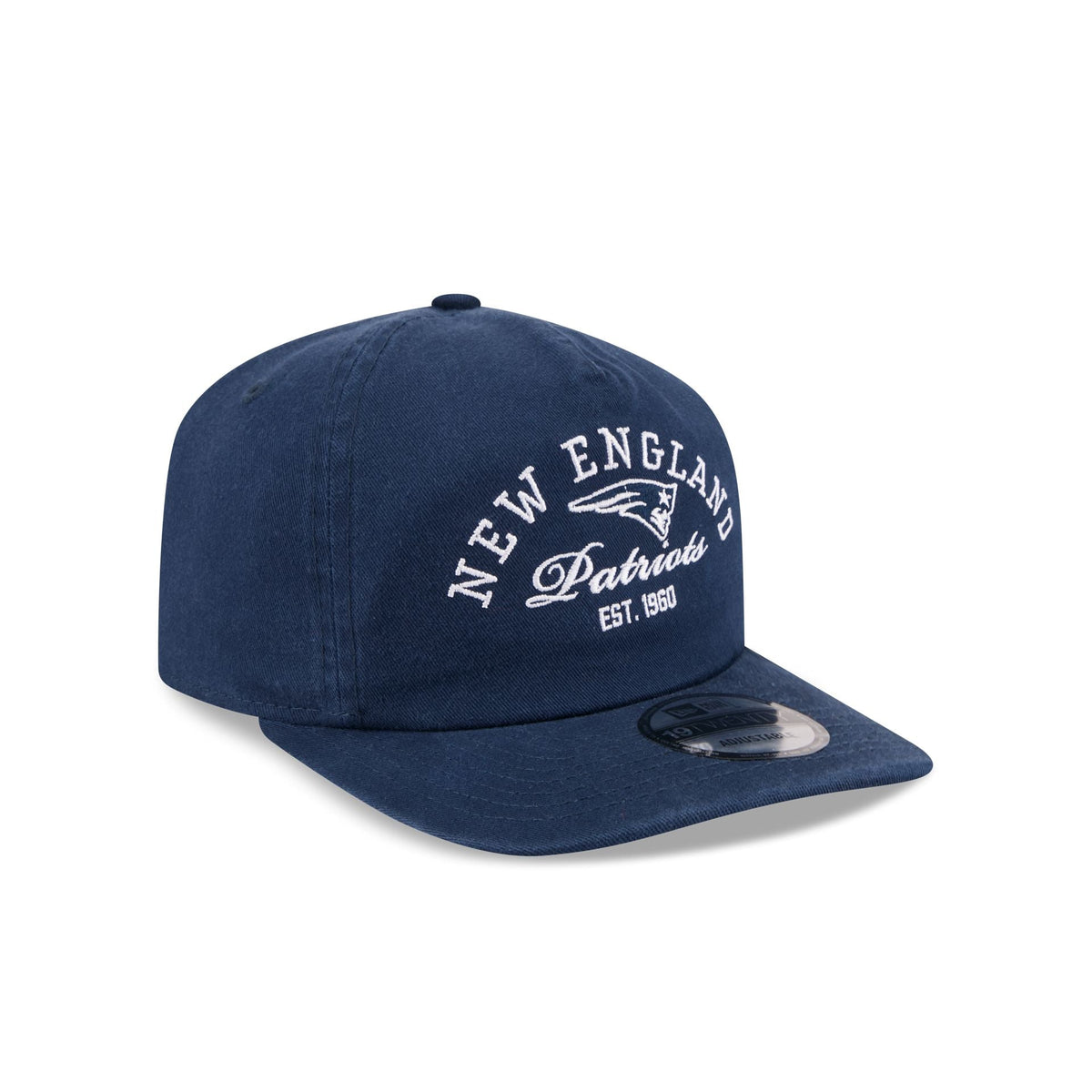 New England Patriots Arched Graphic 19TWENTY Snapback Hat