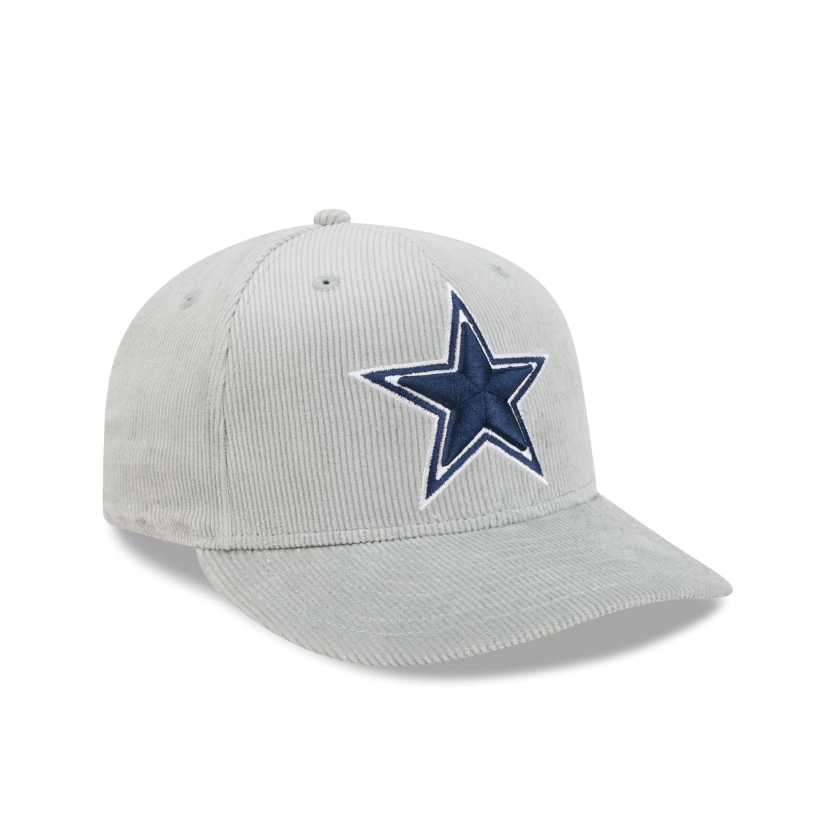 Dallas Cowboys Light Gray Corduroy 59FIFTY Fitted Hat