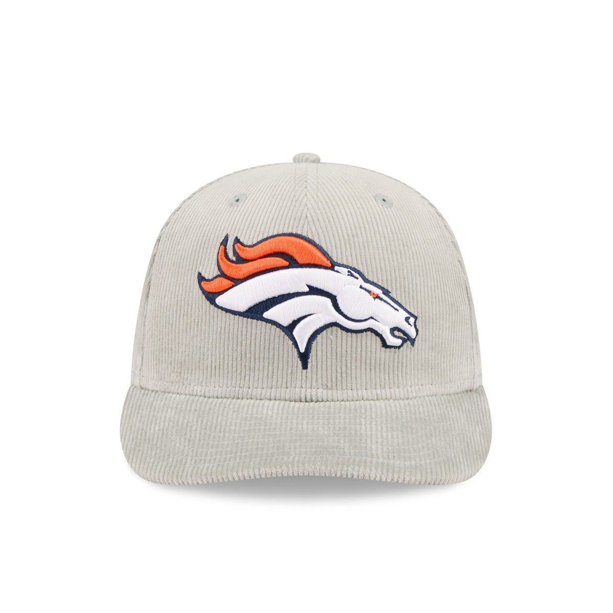 Denver Broncos Light Gray Corduroy 59FIFTY Fitted Hat