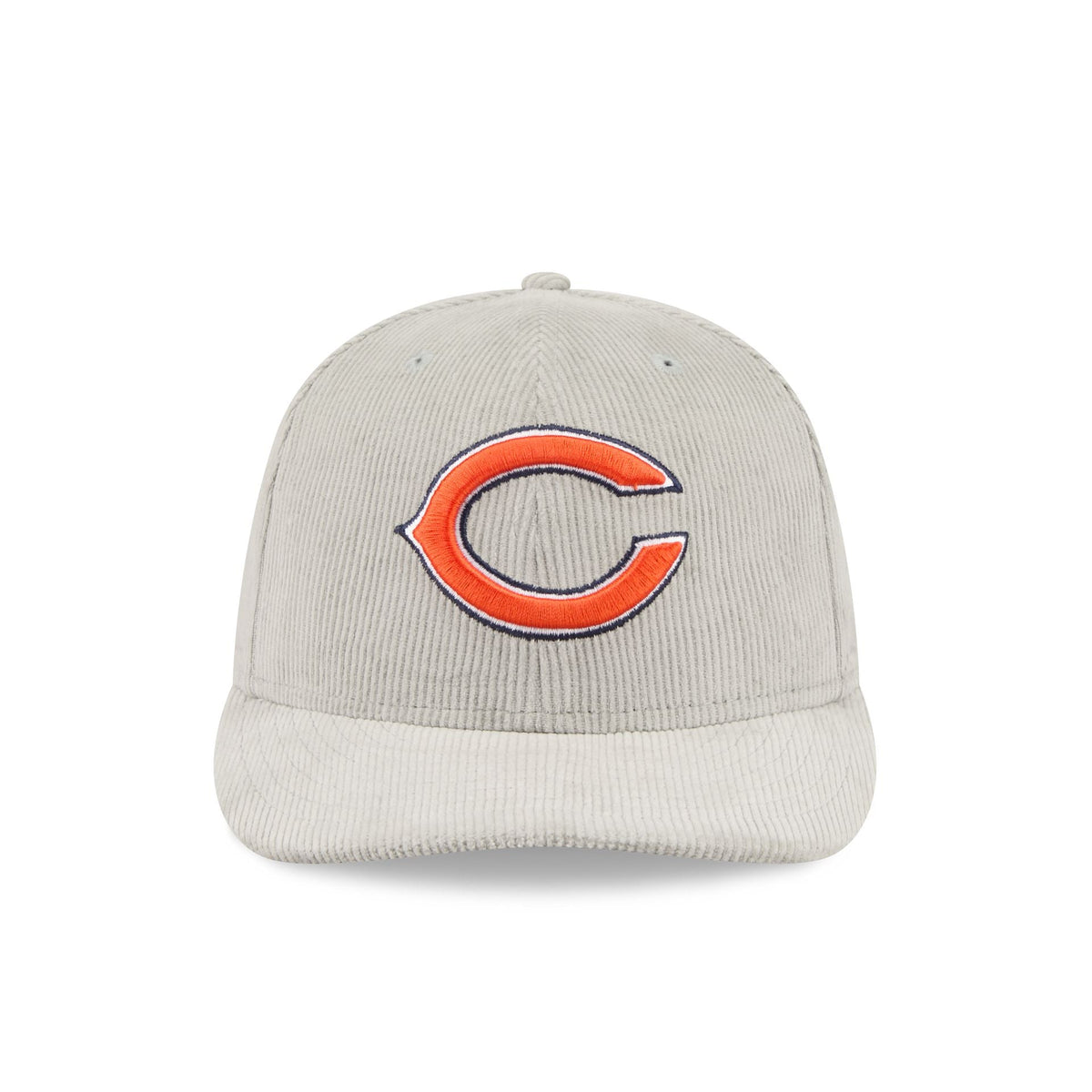 Chicago Bears Light Gray Corduroy 59FIFTY Fitted Hat