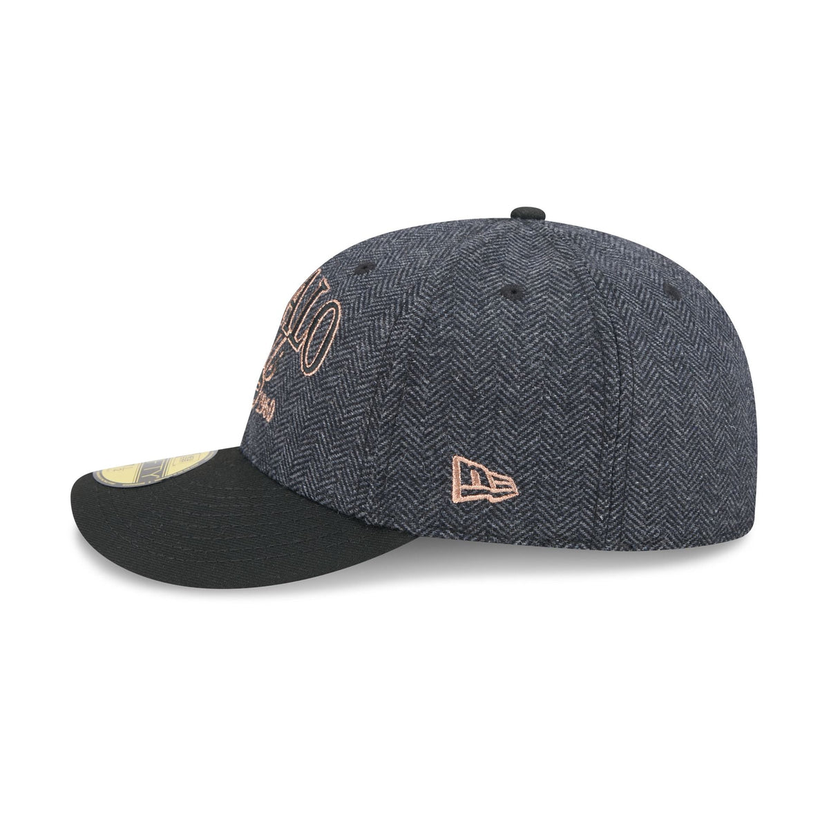Buffalo Bills Black Faux Wool 59FIFTY Fitted Hat