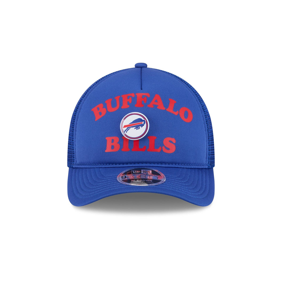 Buffalo Bills Button 9FORTY M-Crown A-Frame Trucker Hat