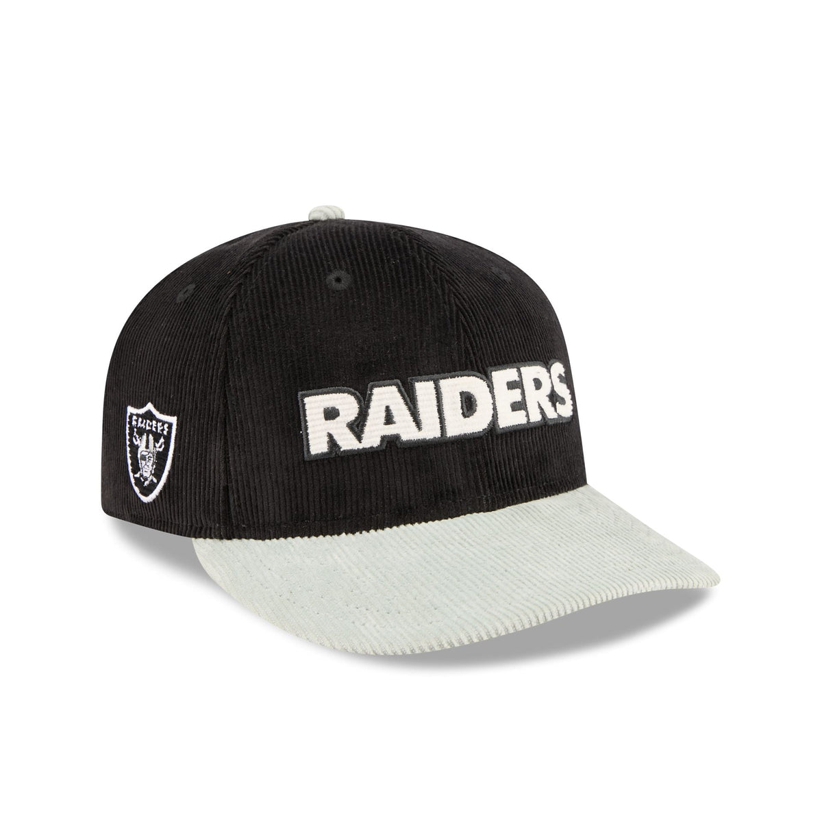 Las Vegas Raiders Two Tone Corduroy 9FIFTY Snapback Hat