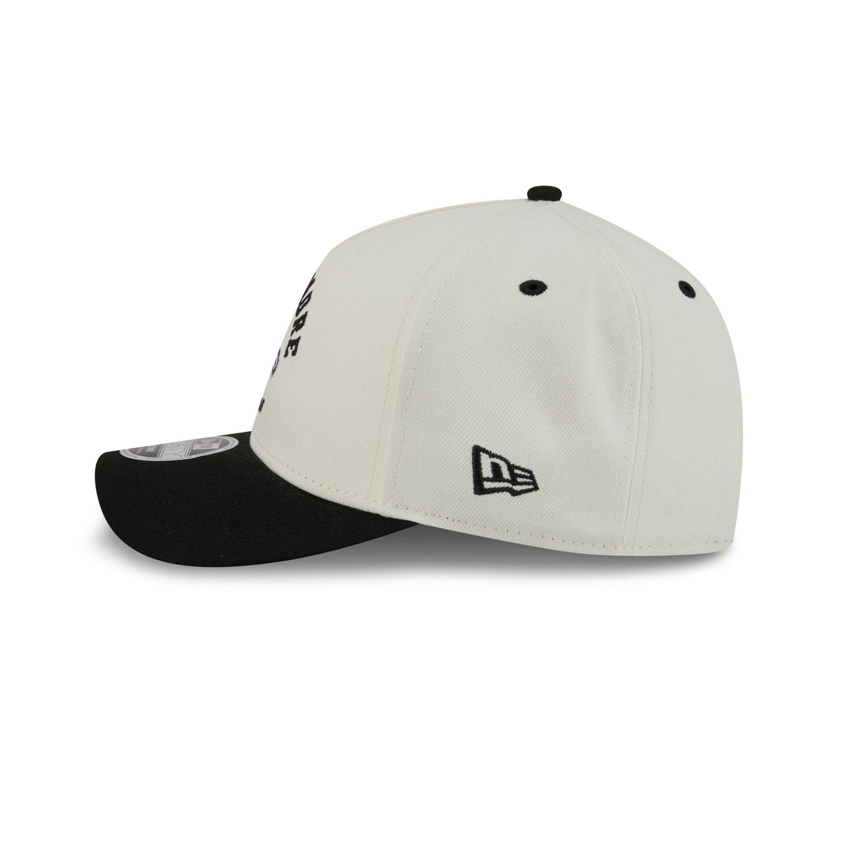 Baltimore Ravens Arched Graphic Chrome White 9FORTY M-Crown A-Frame Snapback Hat