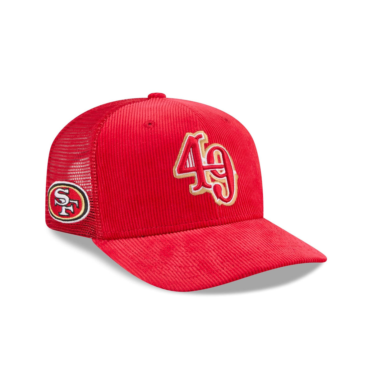 San Francisco 49ers Deceptor Corduroy 9SEVENTY Trucker Hat