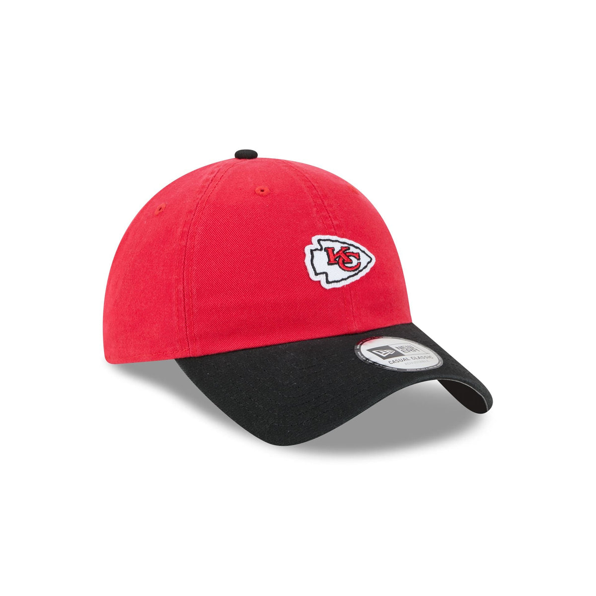 Kansas City Chiefs Mini Logo Two Tone Casual Classic Adjustable Hat
