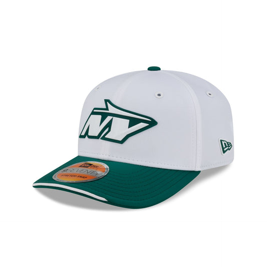 New York Jets 2026 Sideline White 9SEVENTY Stretch-Snap Hat