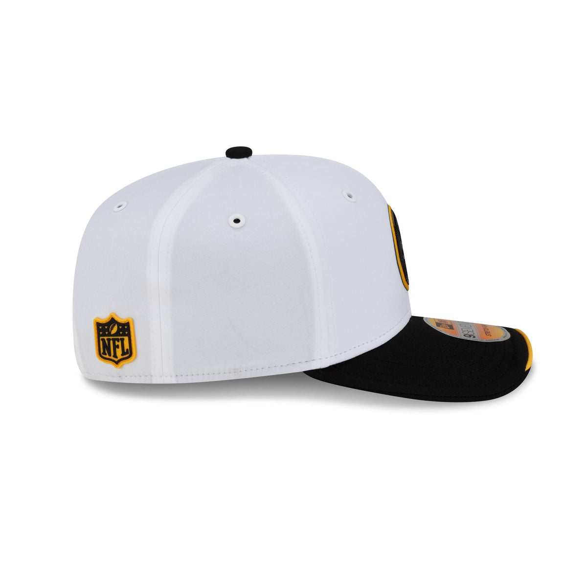 Pittsburgh Steelers 2026 Sideline White 9SEVENTY Stretch-Snap Hat