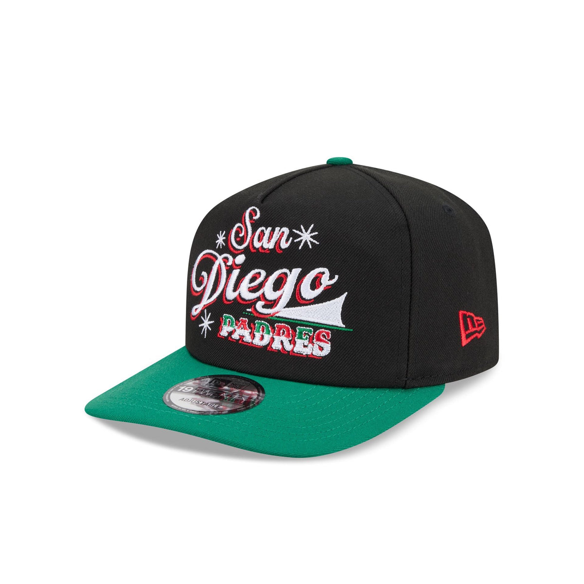 San Diego Padres Cinco de Mayo Black 19TWENTY Adjustable Hat