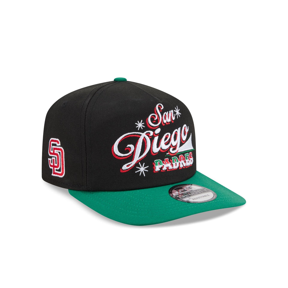 San Diego Padres Cinco de Mayo Black 19TWENTY Adjustable Hat