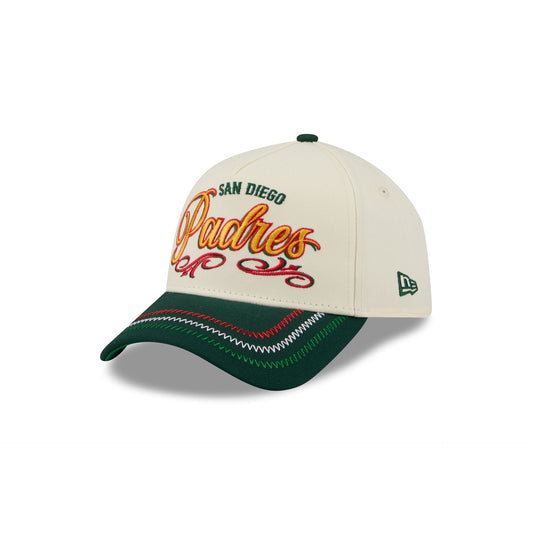 San Diego Padres Cinco de Mayo Chrome White 9FORTY A-Frame Snapback Hat