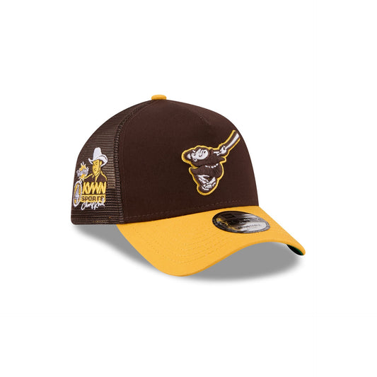 San Diego Padres Anchorman 9FORTY A-Frame Trucker Hat