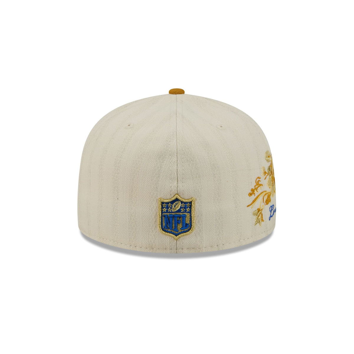 Los Angeles Rams Chrome Herringbone 59FIFTY Fitted Hat