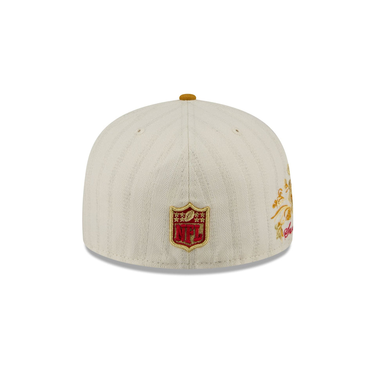San Francisco 49ers Chrome Herringbone 59FIFTY Fitted Hat