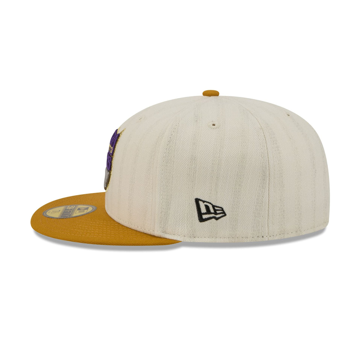 Sacramento Kings Chrome Herringbone 59FIFTY Fitted Hat