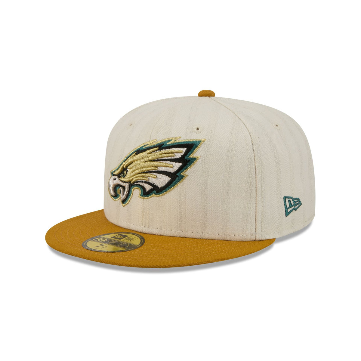 Philadelphia Eagles Chrome Herringbone 59FIFTY Fitted Hat