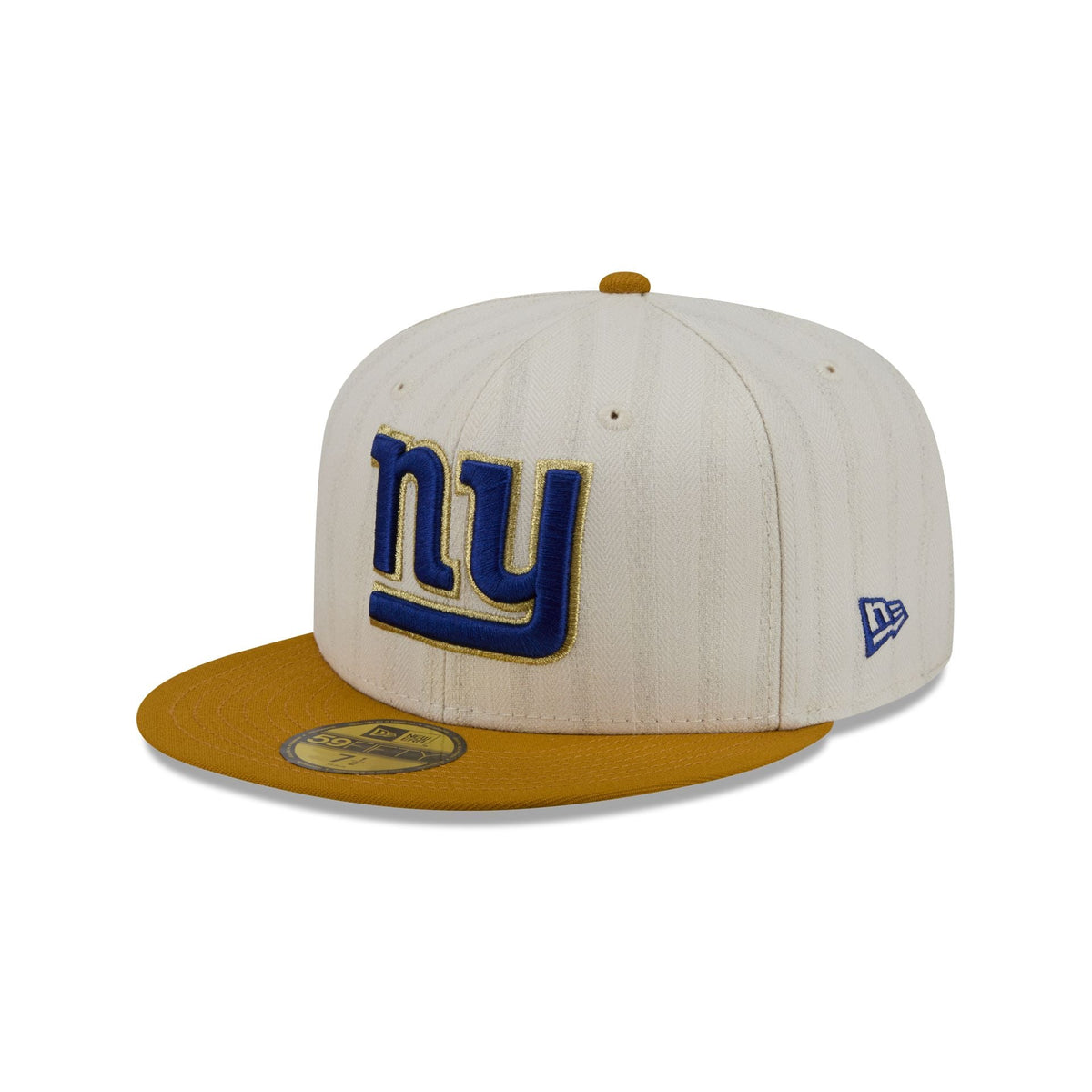 New York Giants Chrome Herringbone 59FIFTY Fitted Hat