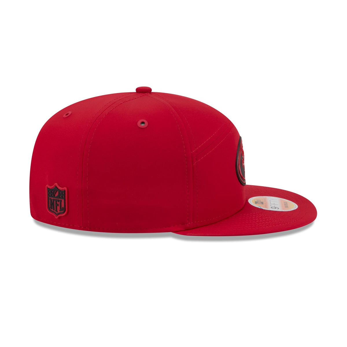 San Francisco 49ers 2026 Sideline Split Panel 9FIFTY Snapback Hat