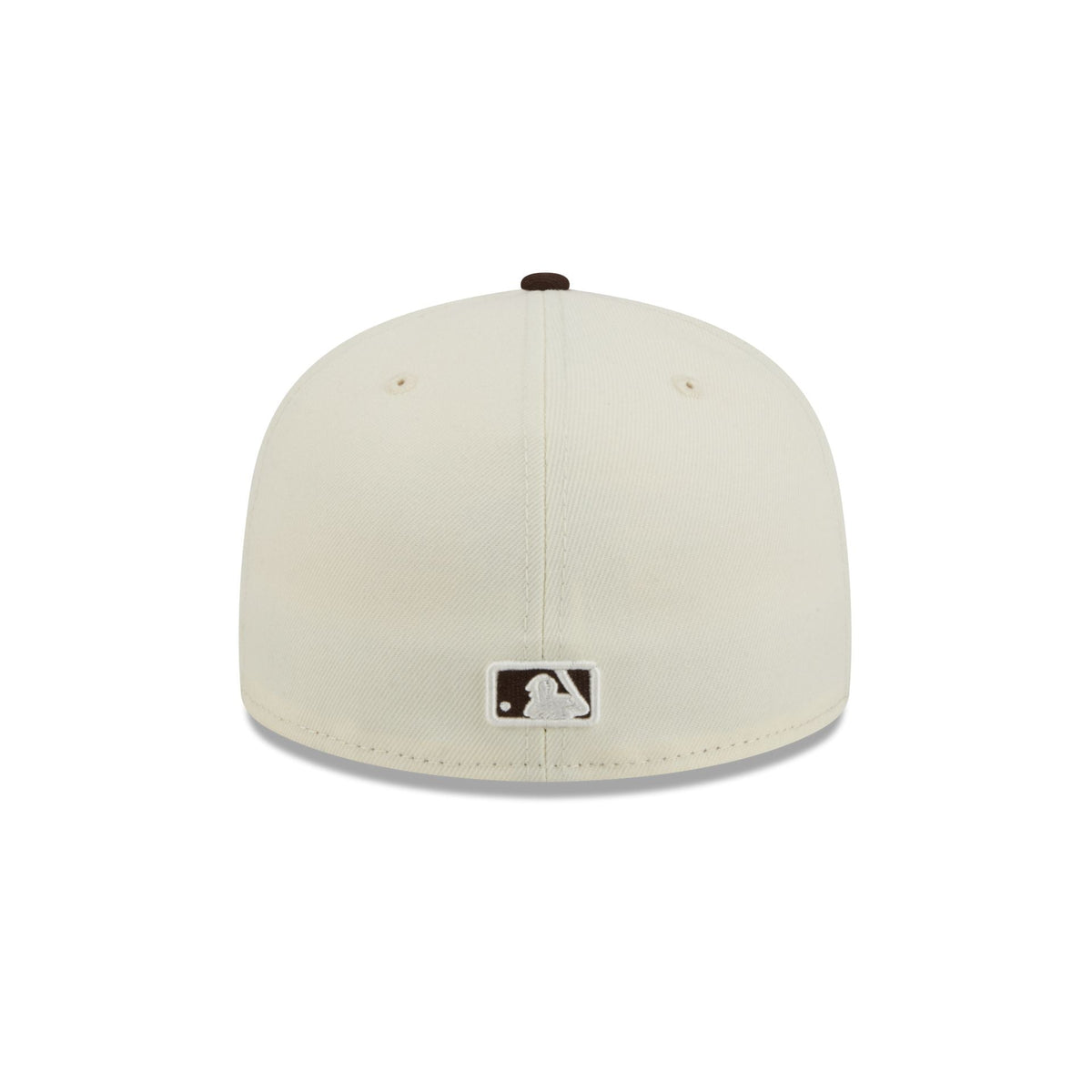San Diego Padres Chrome White Basic 59FIFTY Fitted Hat