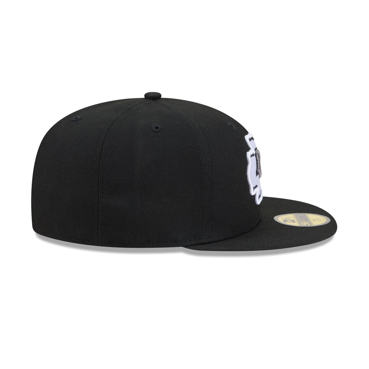 Kansas City Chiefs Black and White Basic 59FIFTY Fitted Hat