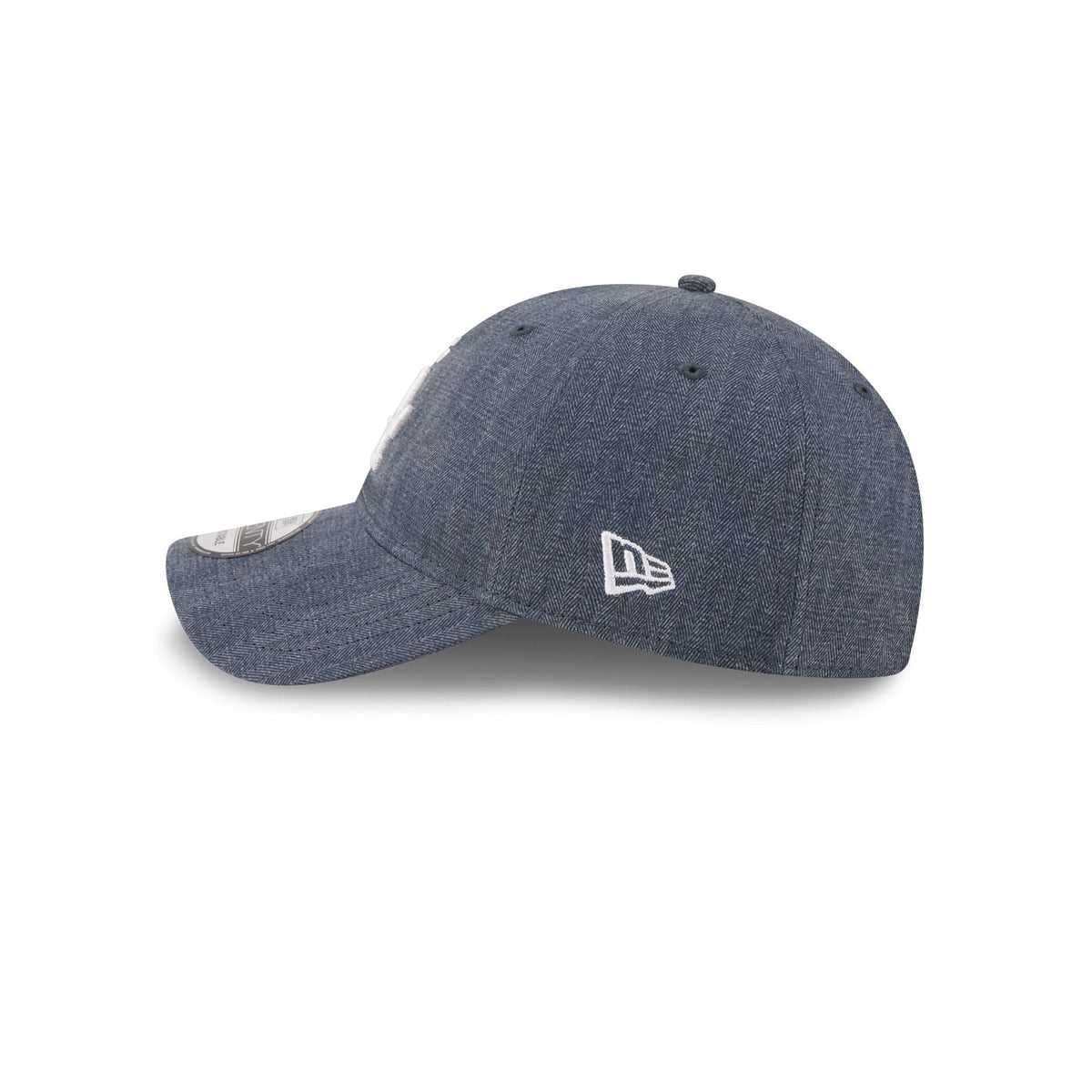 Los Angeles Dodgers Herringbone Team Colors 9TWENTY Adjustable Hat