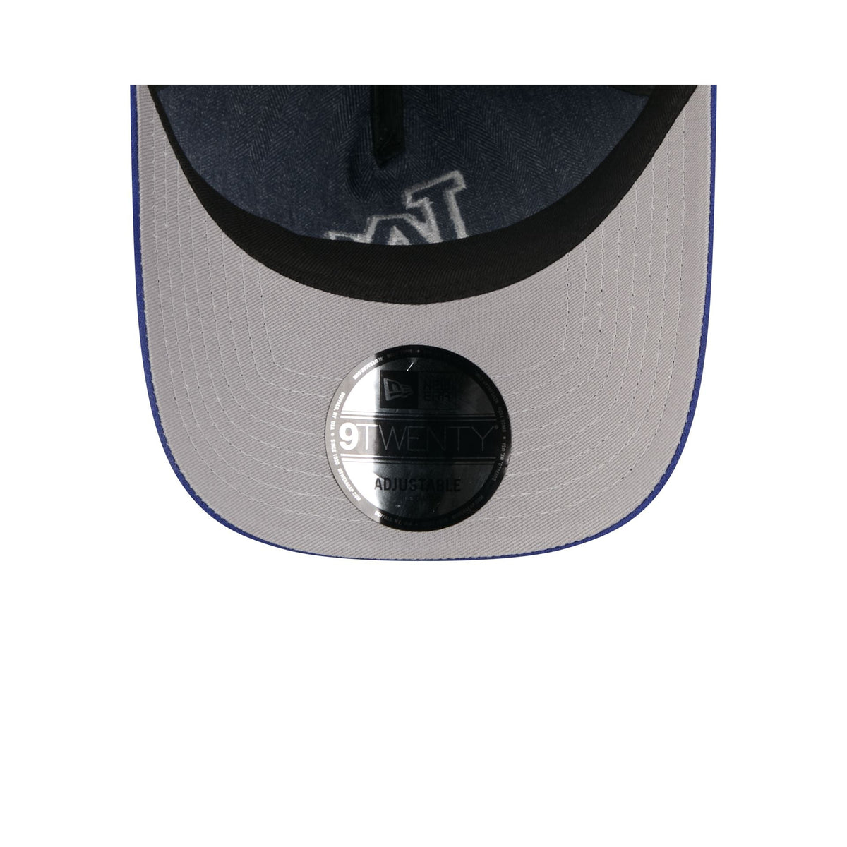 Los Angeles Dodgers Herringbone Team Colors 9TWENTY A-Frame Adjustable Hat