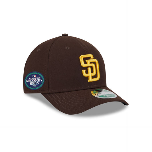 San Diego Padres 2026 MLB World Tour Mexico City Series Sidepatch 9FORTY M-Crown Snapback Hat