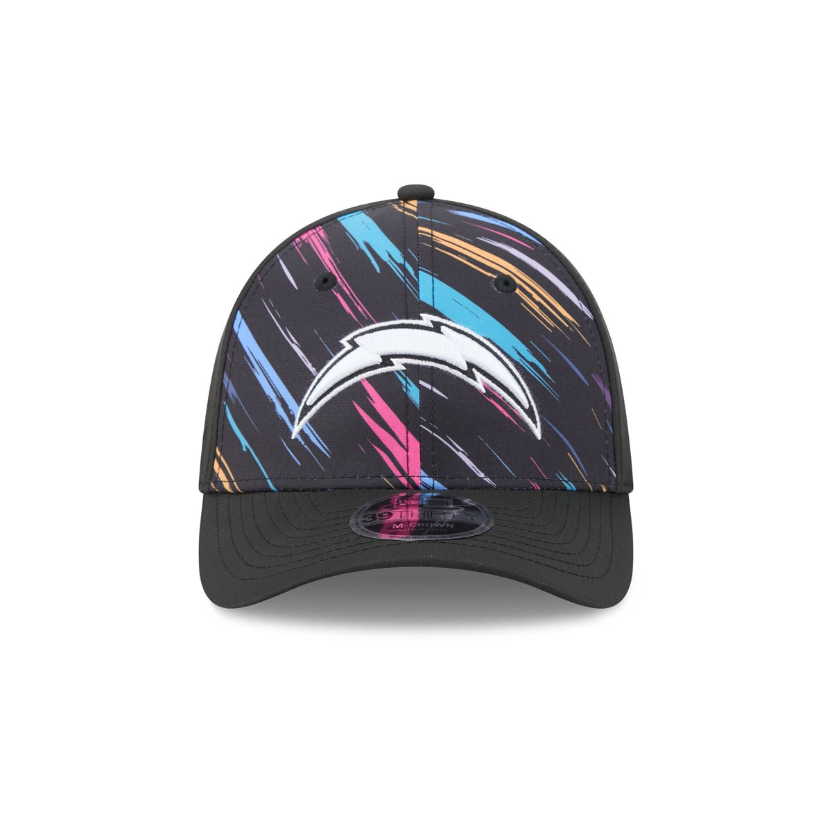 Los Angeles Chargers 2026 Crucial Catch 39THIRTY M-Crown Stretch Fit Hat