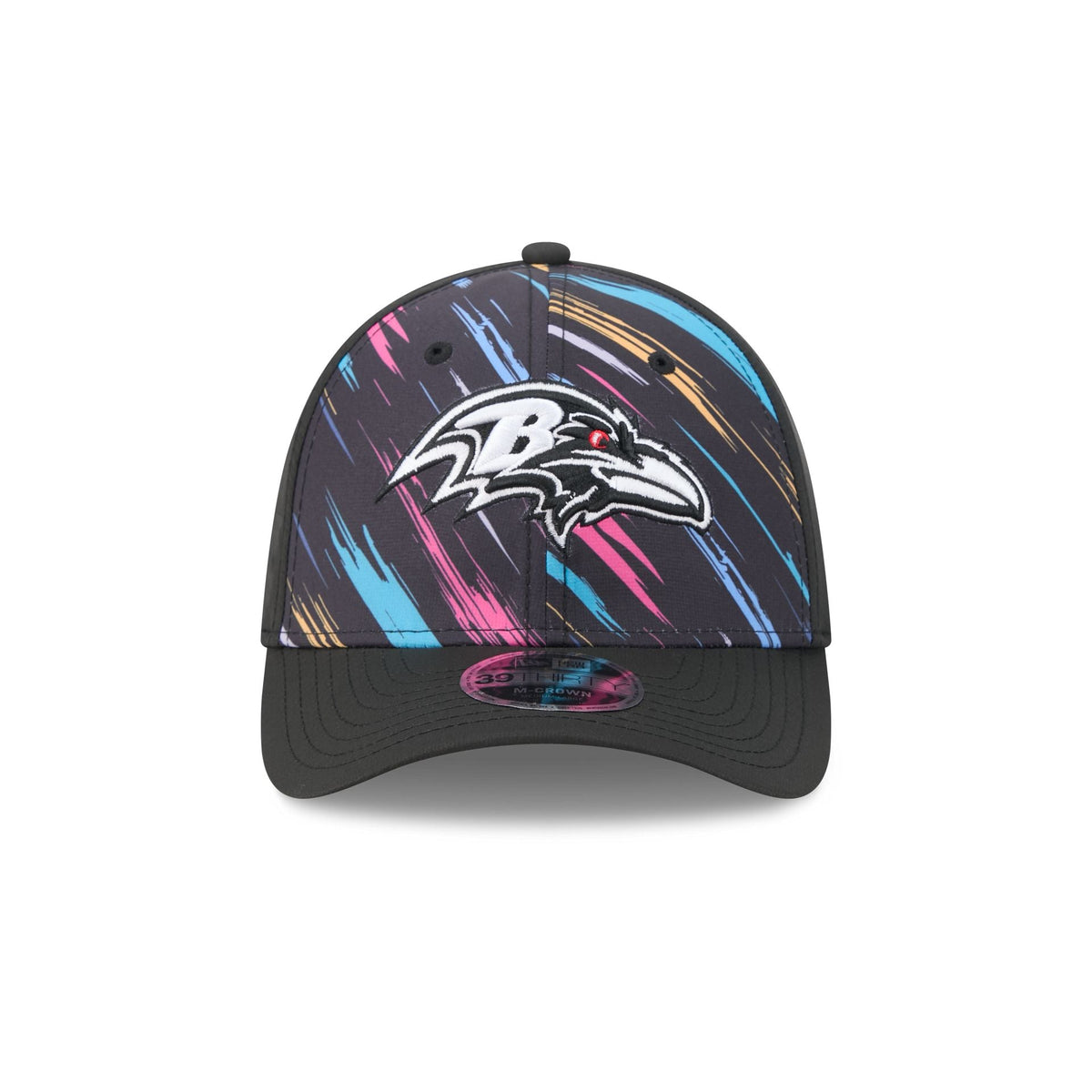 Baltimore Ravens 2026 Crucial Catch 39THIRTY M-Crown Stretch Fit Hat